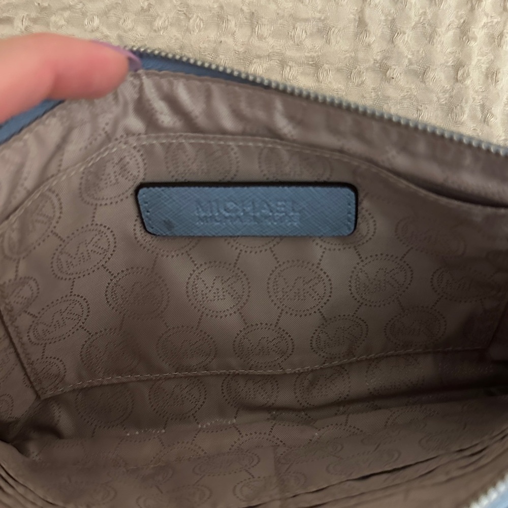 Michael Kors Blue Wristlet - Picture 4 of 5